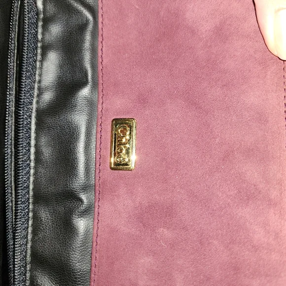 CHLOE SUEDE LEATHER HANDBAG - Picture 8 of 13